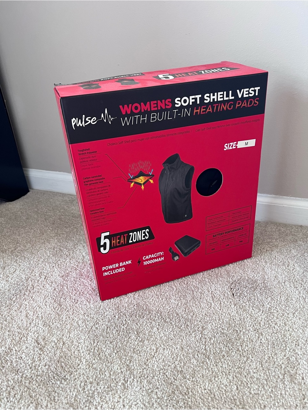 Womens Soft Shell Heated Vest